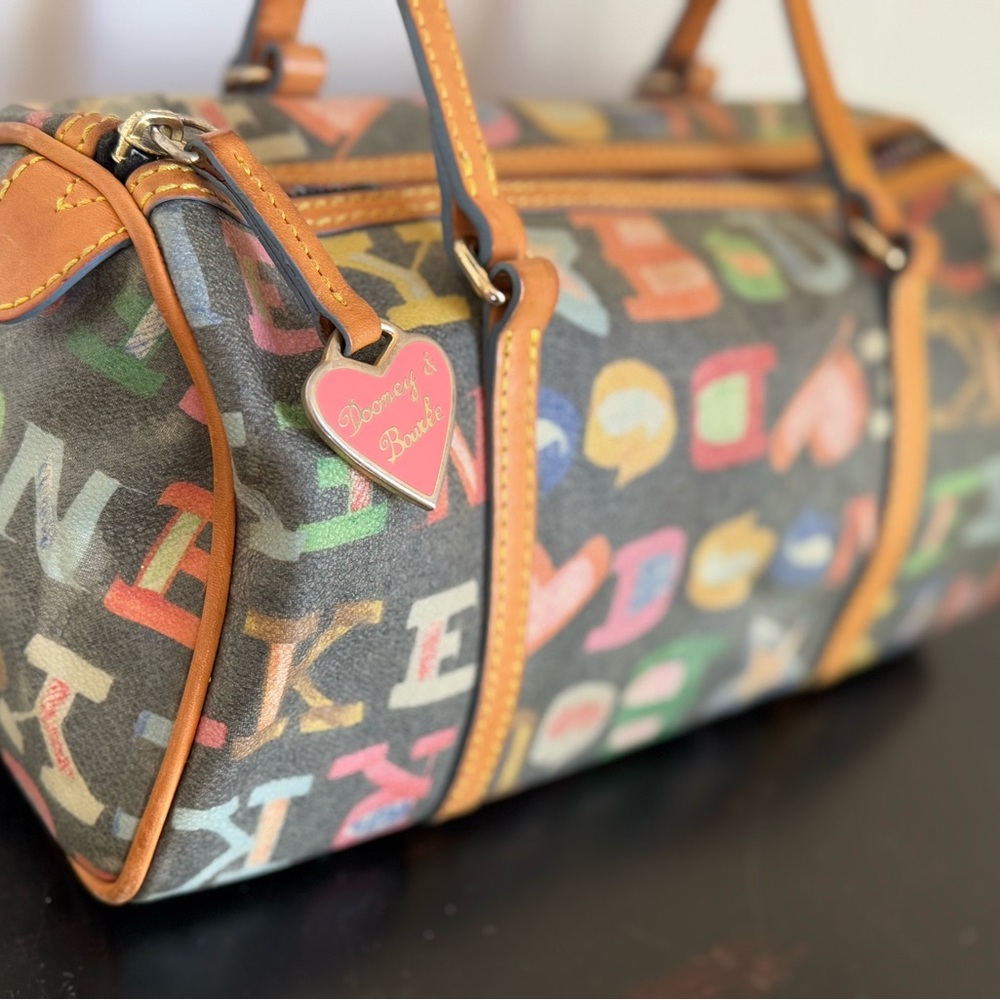 Vintage 90s Dooney & Bourke Signature Satchel - Picture 7 of 16